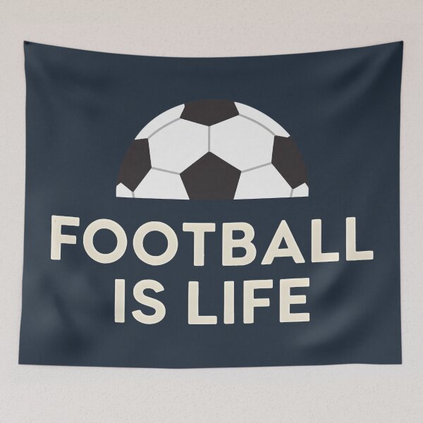 Item preview, Football Is Life Soccer  designed and sold by HowToCanadian.