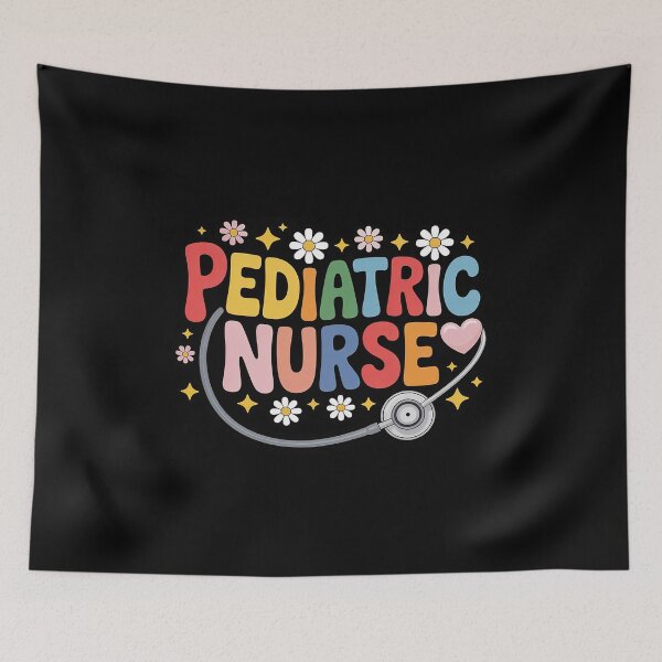 Item preview, Pediatric Nurse RN Nursing Student Groovy Pediatrics designed and sold by MyzoToyota.