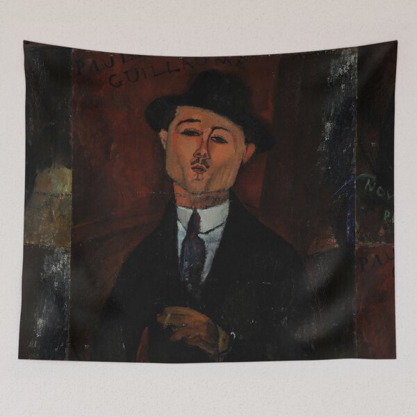 Item preview, Paul Guillaume by Amedeo Modigliani: École de Paris Portrait Poster designed and sold by artofuniverse.