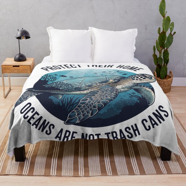 Item preview,  Protect Their Home Oceans Are Not Trash Cans designed and sold by zoughlal.