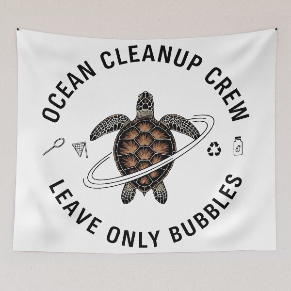 Item preview,  Ocean Cleanup Crew Leave Only Bubbles Diver designed and sold by zoughlal.