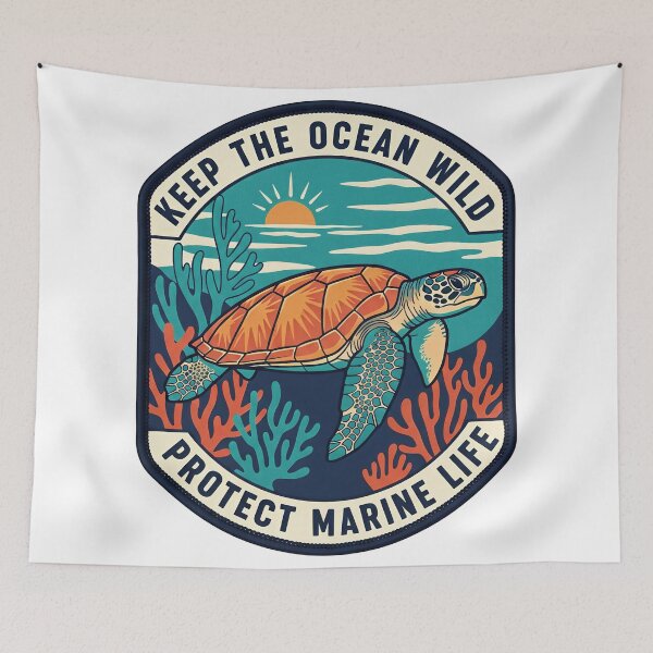 Item preview,  Keep The Ocean Wild National Park Patch Style designed and sold by zoughlal.