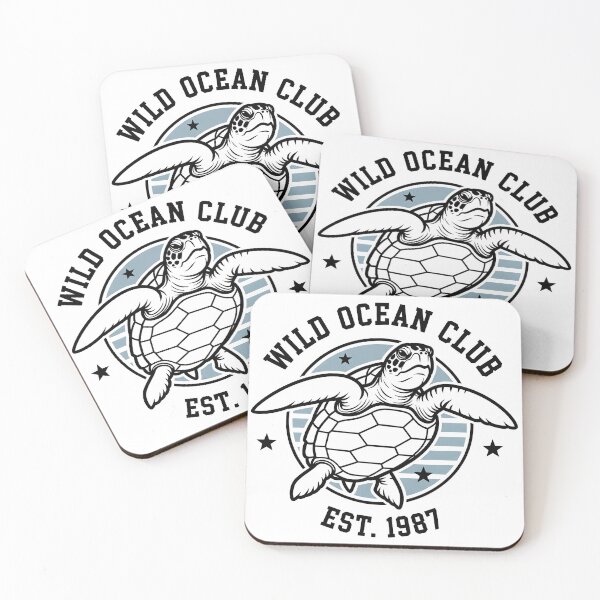 Item preview,  Wild Ocean Club Est 1987 Retro Varsity designed and sold by zoughlal.