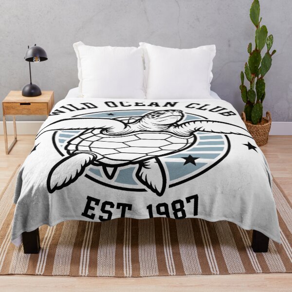 Item preview, Wild Ocean Club Est 1987 Retro Varsity designed and sold by zoughlal.