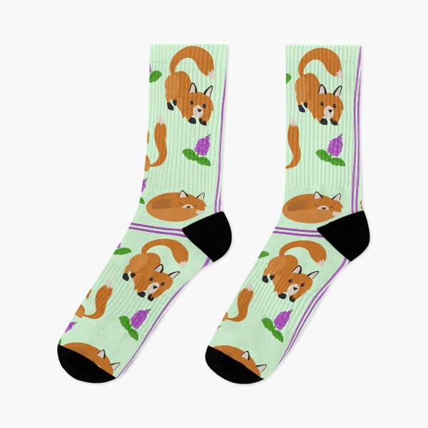 Item preview, Foxes and Foxgloves designed and sold by LegallyDistinct.
