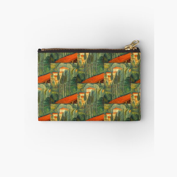 Item preview, Paysage Dans Le Midi by Amedeo Modigliani: Mediterranean Modernist Landscape Poster designed and sold by artofuniverse.