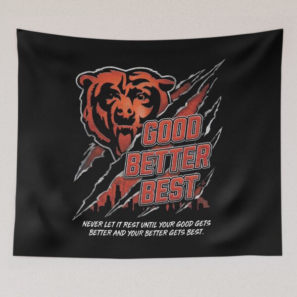 Item preview, Bears Claw Good Better Best Vintage Bear Football  designed and sold by gustavbellocci.
