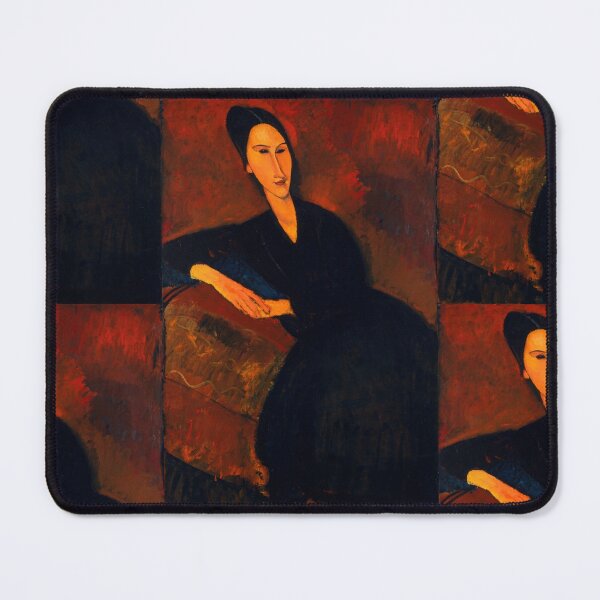 Item preview, Portrait of Anna Zborowska by Amedeo Modigliani: Modern École de Paris Poster designed and sold by artofuniverse.
