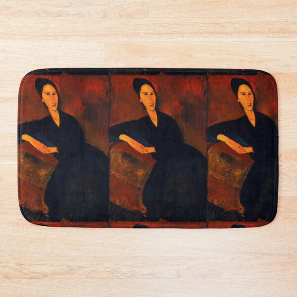 Item preview, Portrait of Anna Zborowska by Amedeo Modigliani: Modern École de Paris Poster designed and sold by artofuniverse.