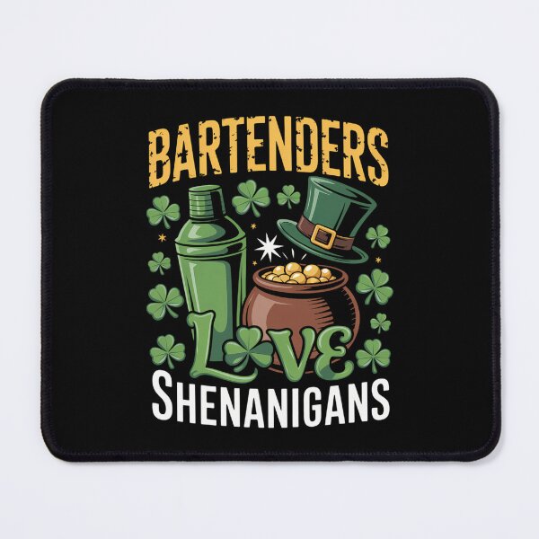 Item preview, Bartenders Shenanigans Shamrock Irish St. Patrick’s Day designed and sold by cosmicncozyS.