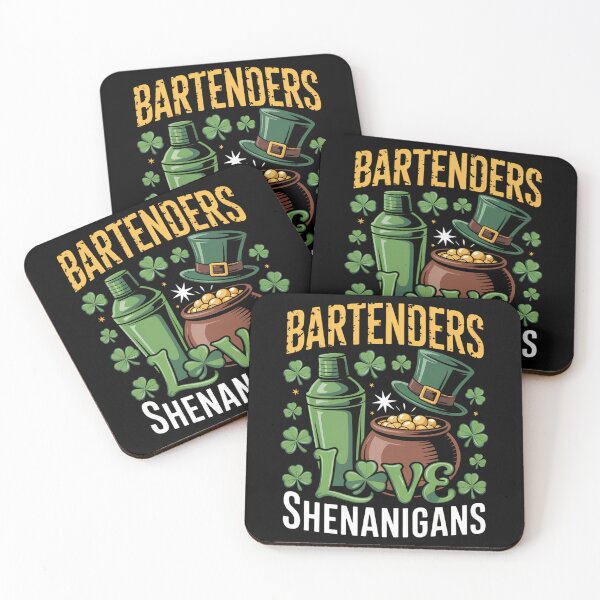 Item preview, Bartenders Shenanigans Shamrock Irish St. Patrick’s Day designed and sold by cosmicncozyS.
