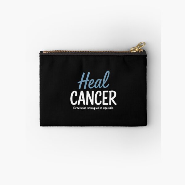 Item preview, Jade & Harlow Men's Black He Can Heal Cancer Support designed and sold by FaithAbbott.