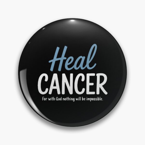 Item preview, Jade & Harlow Men's Black He Can Heal Cancer Support designed and sold by FaithAbbott.