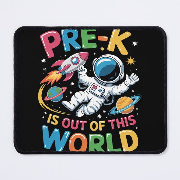 Item preview, Pre-K Student Teacher Astronaut Space Back To School  designed and sold by MyzoToyota.