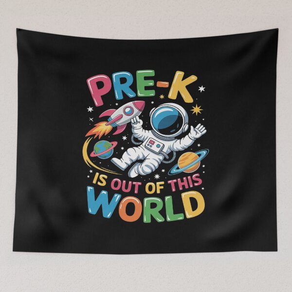 Item preview, Pre-K Student Teacher Astronaut Space Back To School  designed and sold by MyzoToyota.