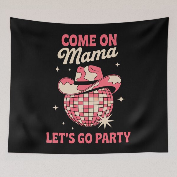 Item preview, Birthday Bday Party Disco Cowboy Mothers Day designed and sold by cosmicncozyS.