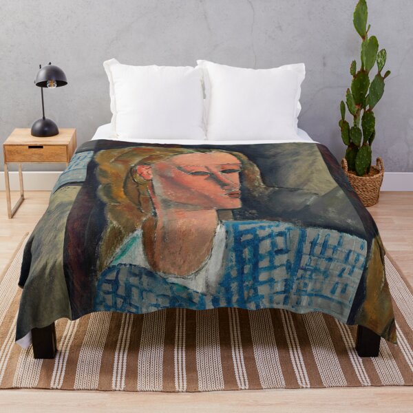Item preview, Portrait of Beatrice Hastings by Amedeo Modigliani: École de Paris modern print designed and sold by artofuniverse.