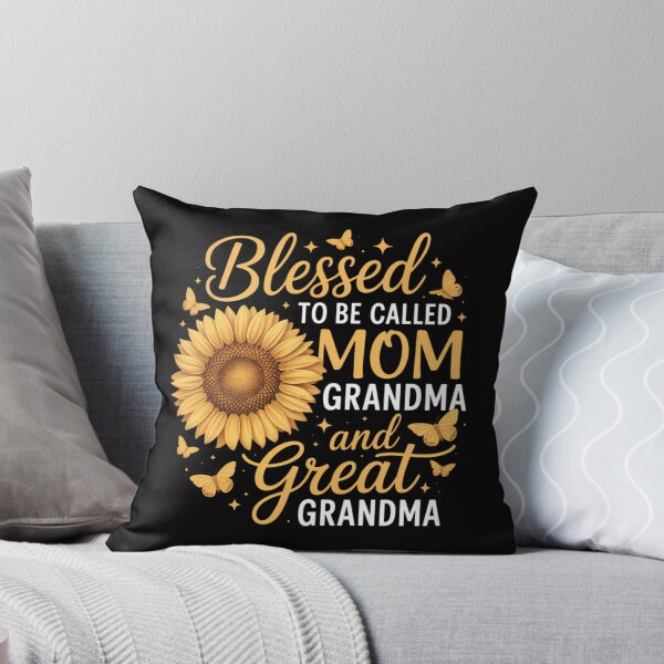 Item preview, Blessed to Be Called Mom Grandma Great Grandma Mother's Day designed and sold by Morphologiona.