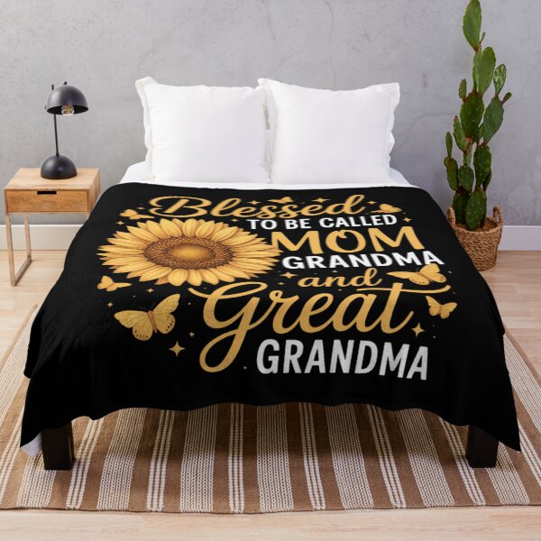 Item preview, Blessed to Be Called Mom Grandma Great Grandma Mother's Day designed and sold by Morphologiona.