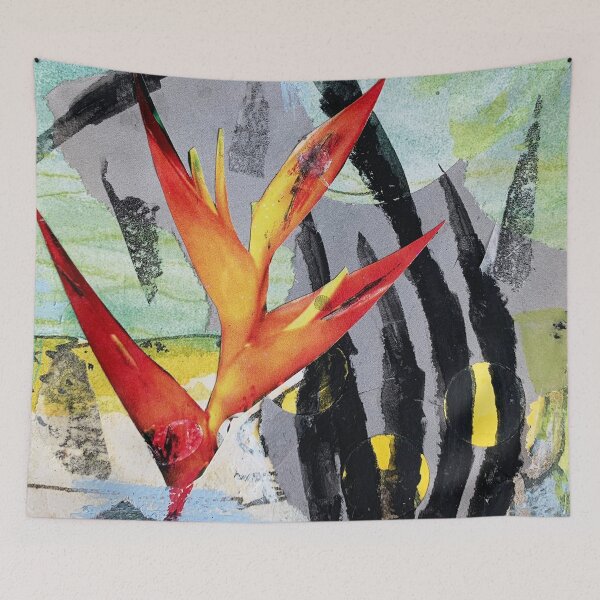 Item preview, Art Print & More: Floral Abstraction – Poetic Miniature Series – 631 Korallo | Annette Kunow designed and sold by KunowArtShop.