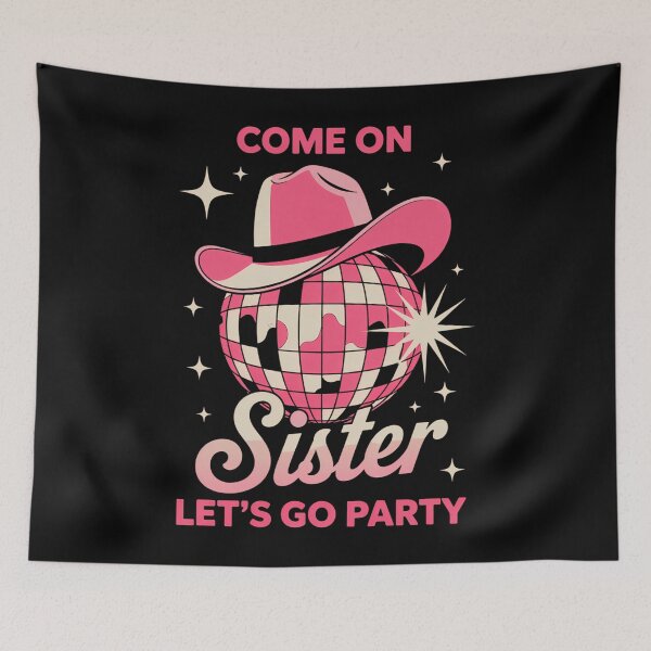 Item preview, Birthday Bday Party Disco Cowboy designed and sold by cosmicncozyS.