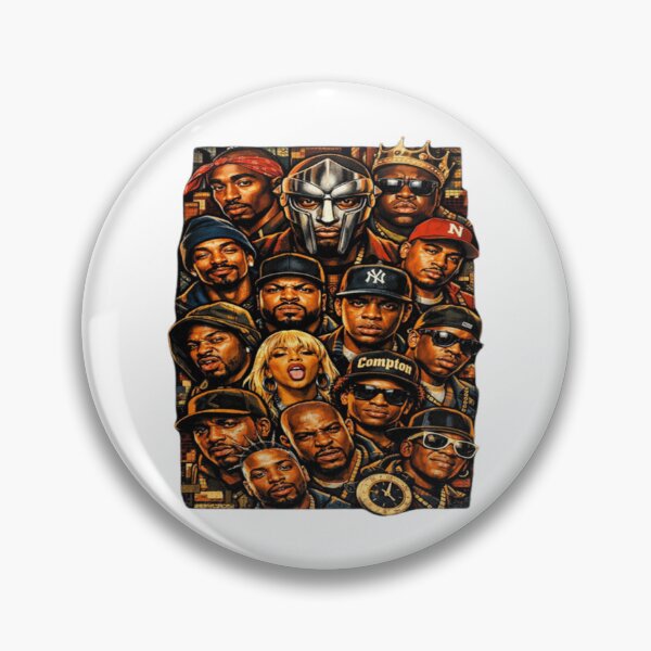Item preview, Ultimate Hip Hop Legends Collage Art Streetwear designed and sold by RockiGo45.