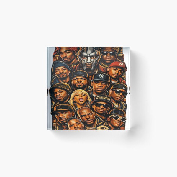 Item preview, Ultimate Hip Hop Legends Collage Art Streetwear designed and sold by RockiGo45.