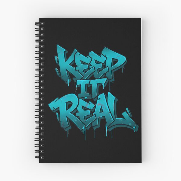 Item preview, Keep it Real |  Street Style Bold Typography  designed and sold by typoinspired.