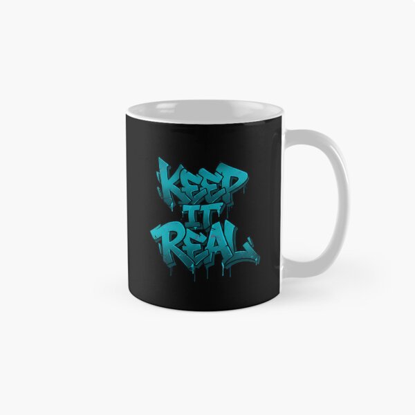 Item preview, Keep it Real |  Street Style Bold Typography  designed and sold by typoinspired.