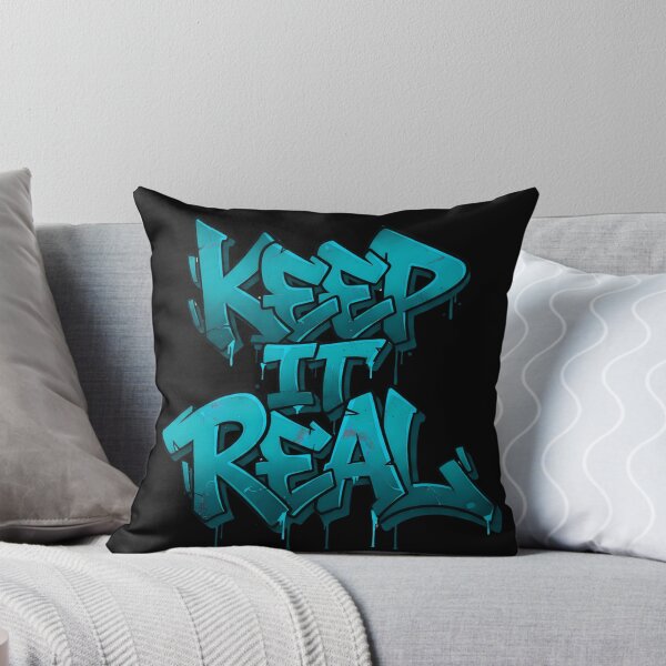 Item preview, Keep it Real |  Street Style Bold Typography  designed and sold by typoinspired.