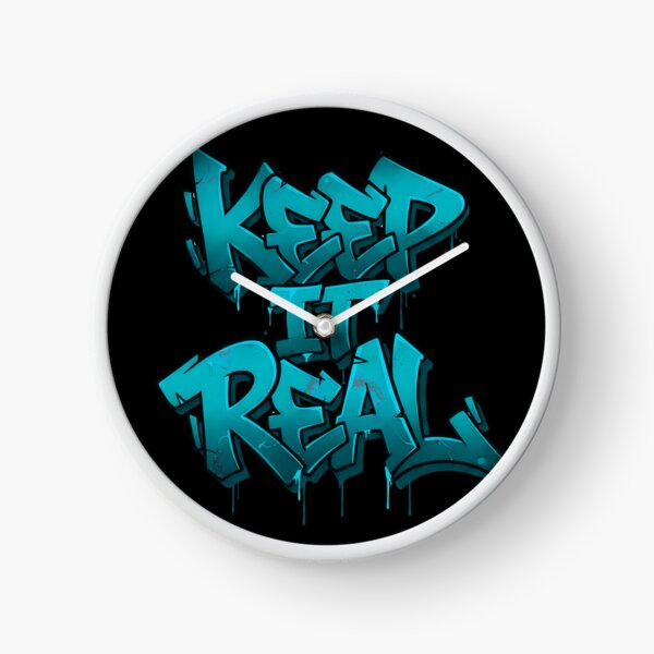 Item preview, Keep it Real |  Street Style Bold Typography  designed and sold by typoinspired.