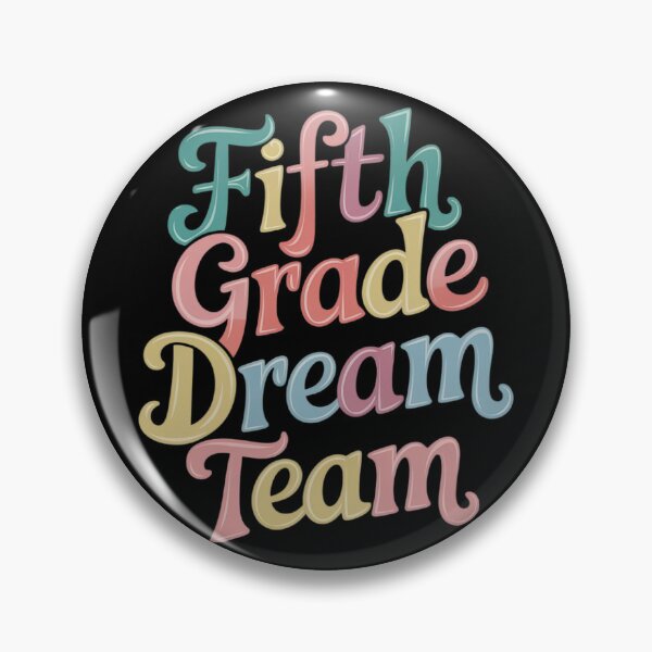 Item preview, Fifth Grade Dream Team Groovy Teacher Back to School designed and sold by NailMolisa.