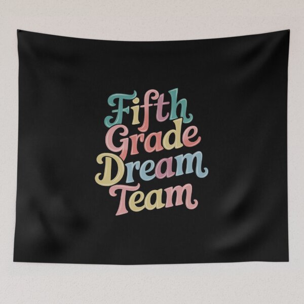 Item preview, Fifth Grade Dream Team Groovy Teacher Back to School designed and sold by NailMolisa.