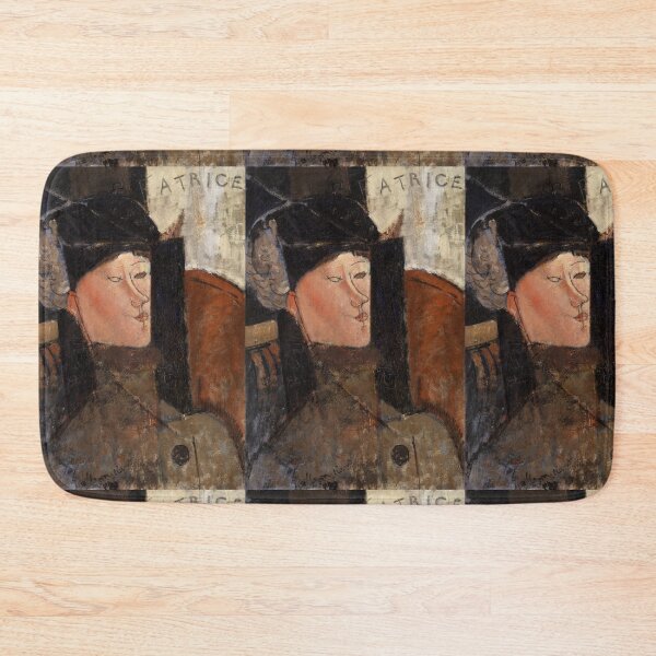 Item preview, Portrait of Beatrice Hastings 1916 by Amedeo Modigliani: Modernist Fine Art Print designed and sold by artofuniverse.