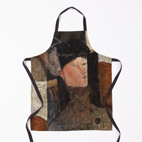 Item preview, Portrait of Beatrice Hastings 1916 by Amedeo Modigliani: Modernist Fine Art Print designed and sold by artofuniverse.