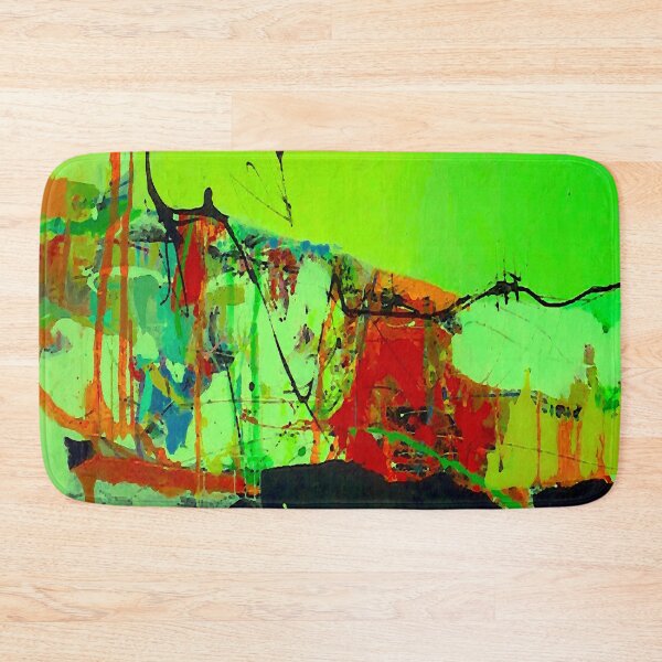 Item preview, Abstract Painting on Green designed and sold by ViaARTfactory.