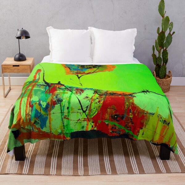 Item preview, Abstract Painting on Green designed and sold by ViaARTfactory.