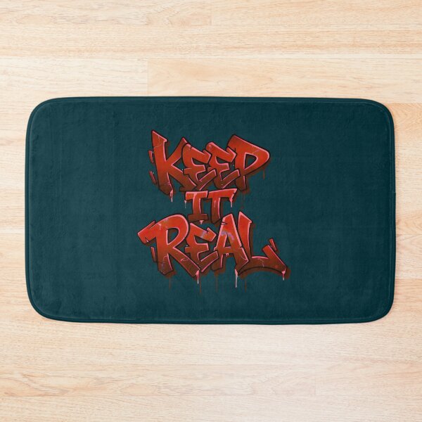 Item preview, Keep it Real |  Street Style Bold Typography  designed and sold by typoinspired.