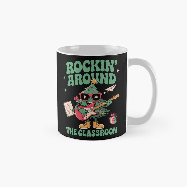 Item preview, Groovy Teacher Christmas Rockin' Around The Classroom designed and sold by NailMolisa.