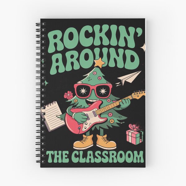 Item preview, Groovy Teacher Christmas Rockin' Around The Classroom designed and sold by NailMolisa.