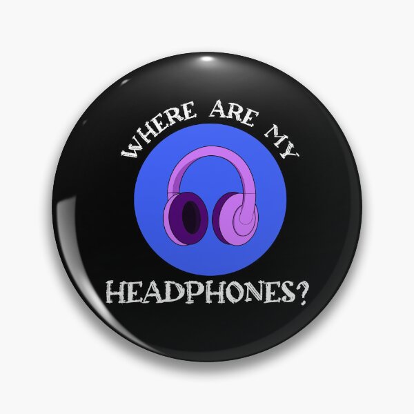 Item preview, Where Are My Headphones? designed and sold by TheCosmicLeo.