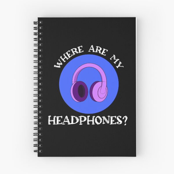 Item preview, Where Are My Headphones? designed and sold by TheCosmicLeo.