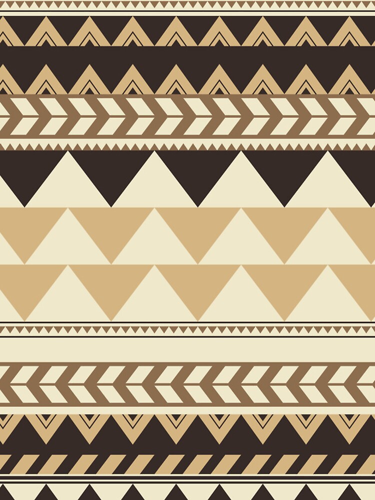 Thumbnail 4 of 4, iPhone Case, Neutral Tribal Geometric Pattern – Aztec Inspired designed and sold by PatternDesign01.