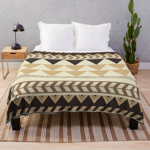 Item preview, Neutral Tribal Geometric Pattern – Aztec Inspired designed and sold by PatternDesign01.