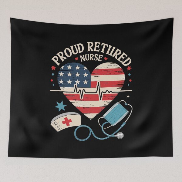 Item preview, Proud Retired Nurse Once A Nurse Always A Nurse Retirement  designed and sold by MyzoToyota.