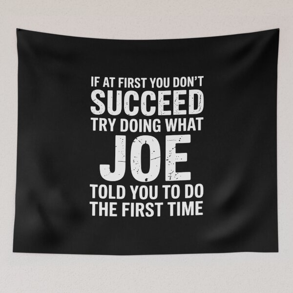 Item preview, JOE Gift Name Personalized Birthday Christmas Joke designed and sold by FaithAbbott.