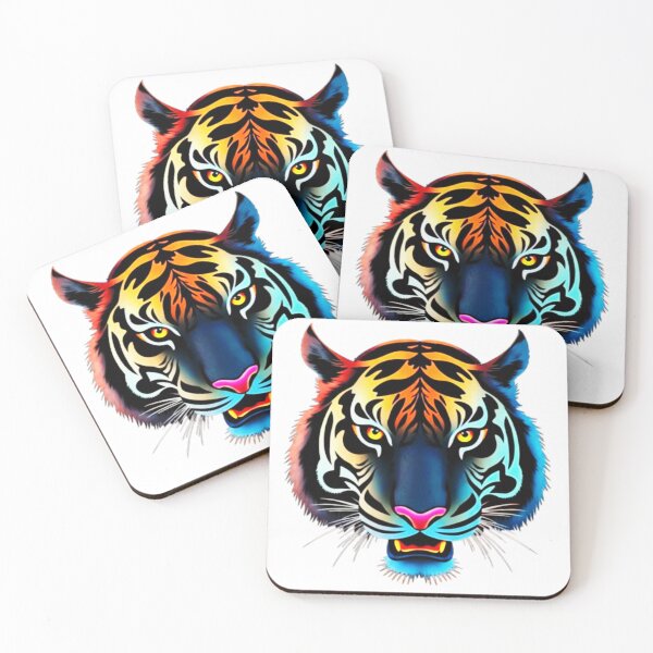 Item preview, Ferocious Colorful Lion Head | Lion Colorful Art For Lion Lovers designed and sold by Khan-Baba.