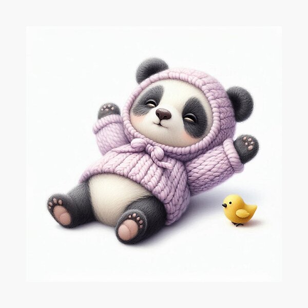 Item preview, Humble Panda designed and sold by Beyondnote-Art.
