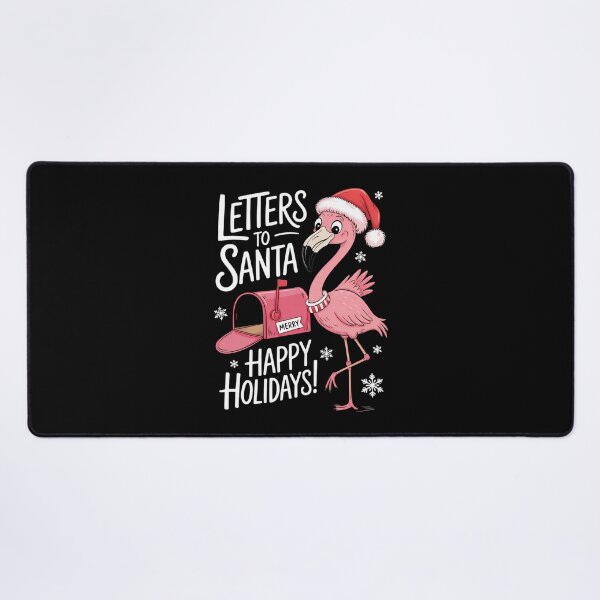 Item preview, Christmas Flamingo Cute Xmas designed and sold by cosmicncozyS.