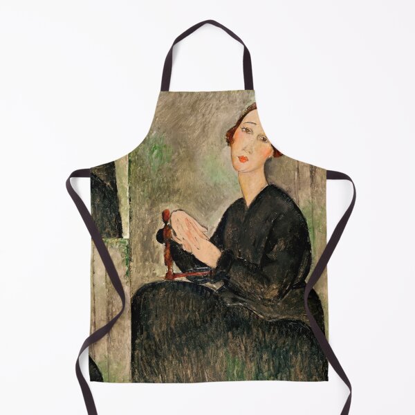 Item preview, Portrait of Dedie by Amedeo Modigliani: Modernist École de Paris Poster designed and sold by artofuniverse.